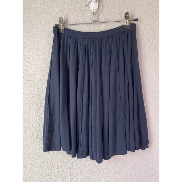 Hollister Dresses & Skirts - Hollister Skirt Womens Small Blue Pleated A-Line Casual Everyday